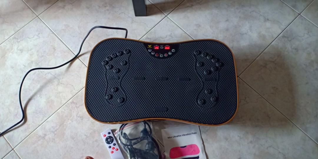 Mini ultrathin vibration plate Health Nutrition Massage Devices on Carousell