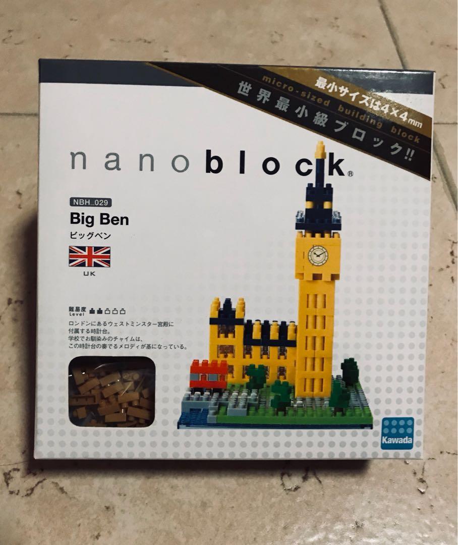 nanoblock Big Ben NBH 029 Hobbies Toys Toys Games on Carousell