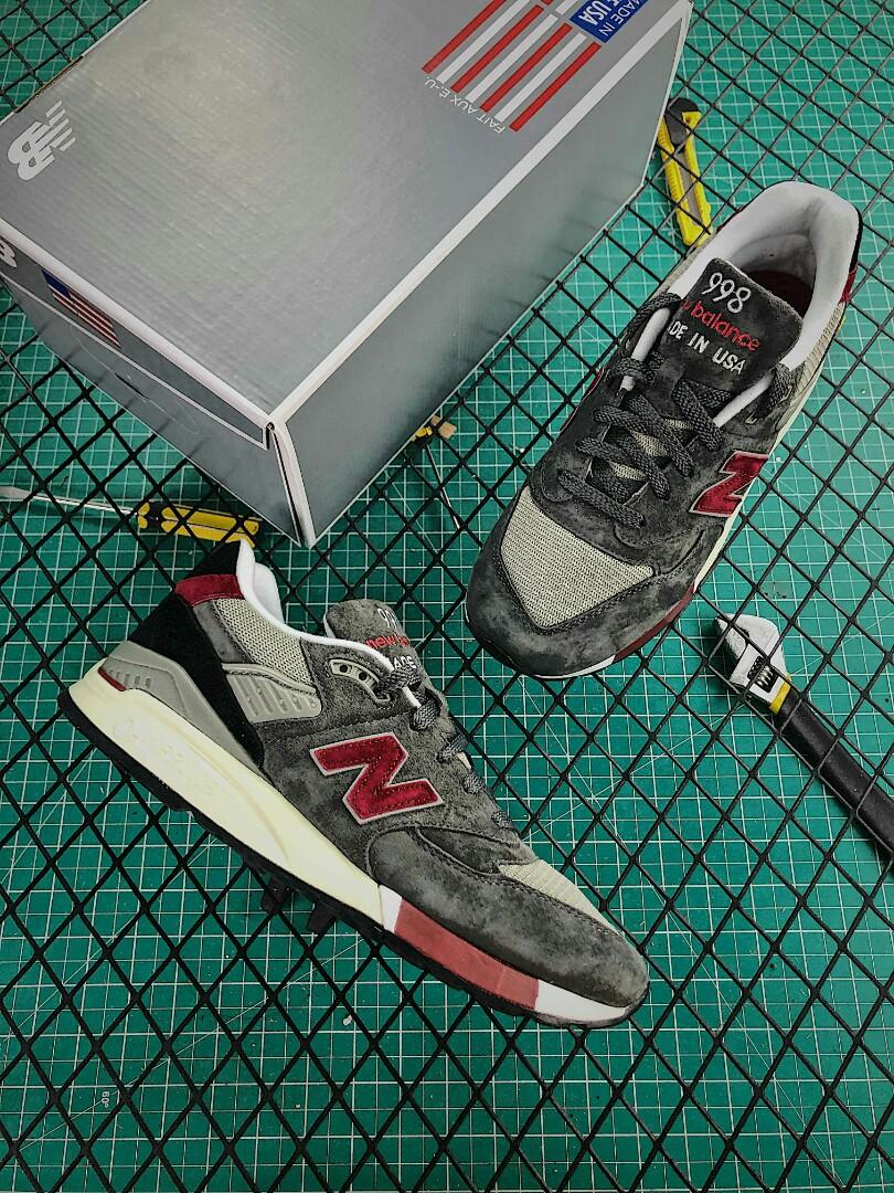 new balance 998 homme bordeaux
