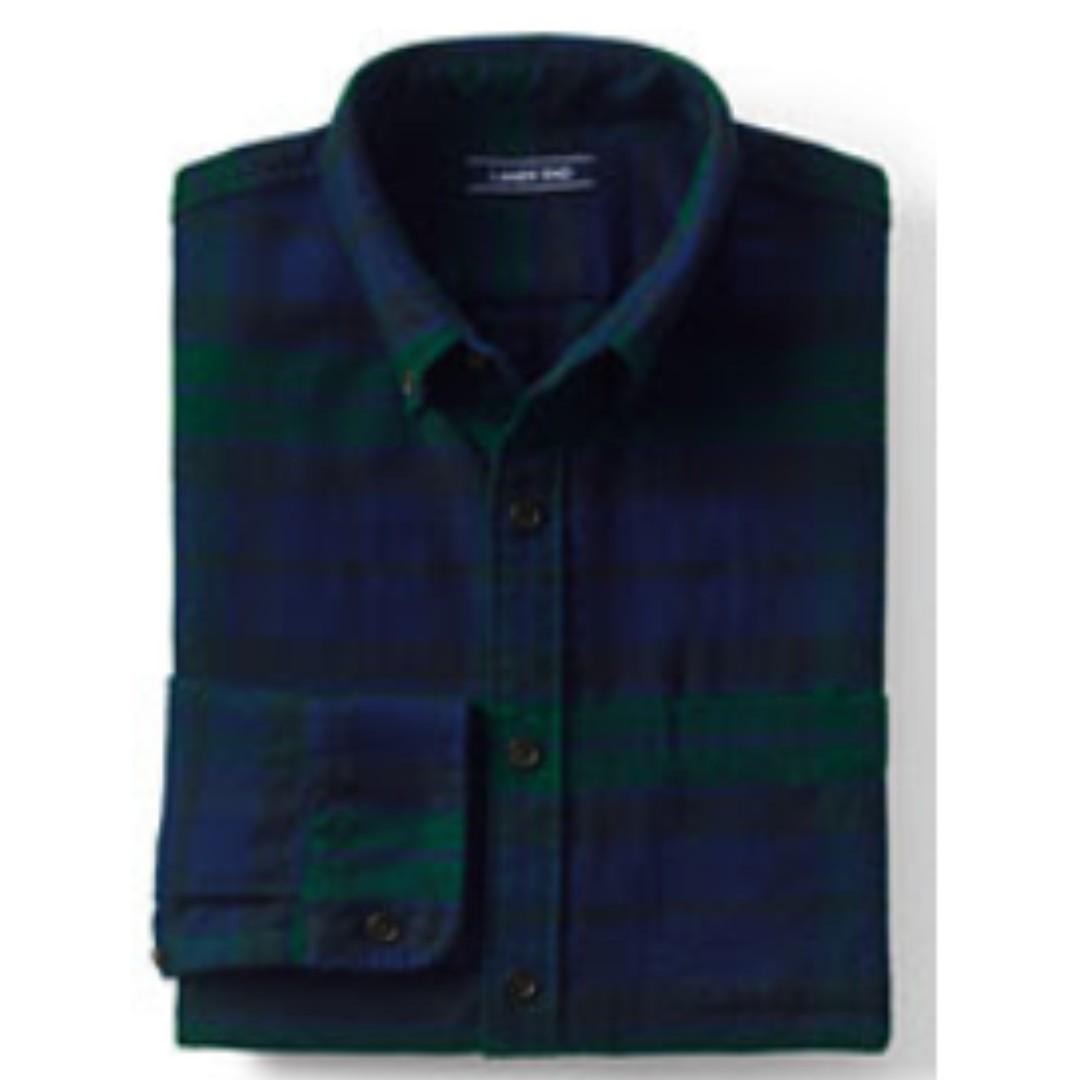 tailored flannel