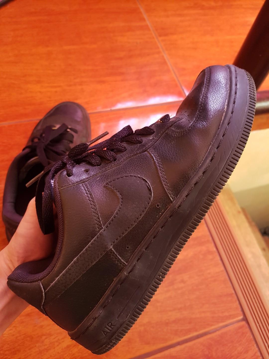 womens black af1