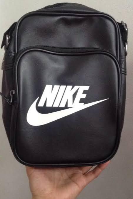 nike leather sling bag