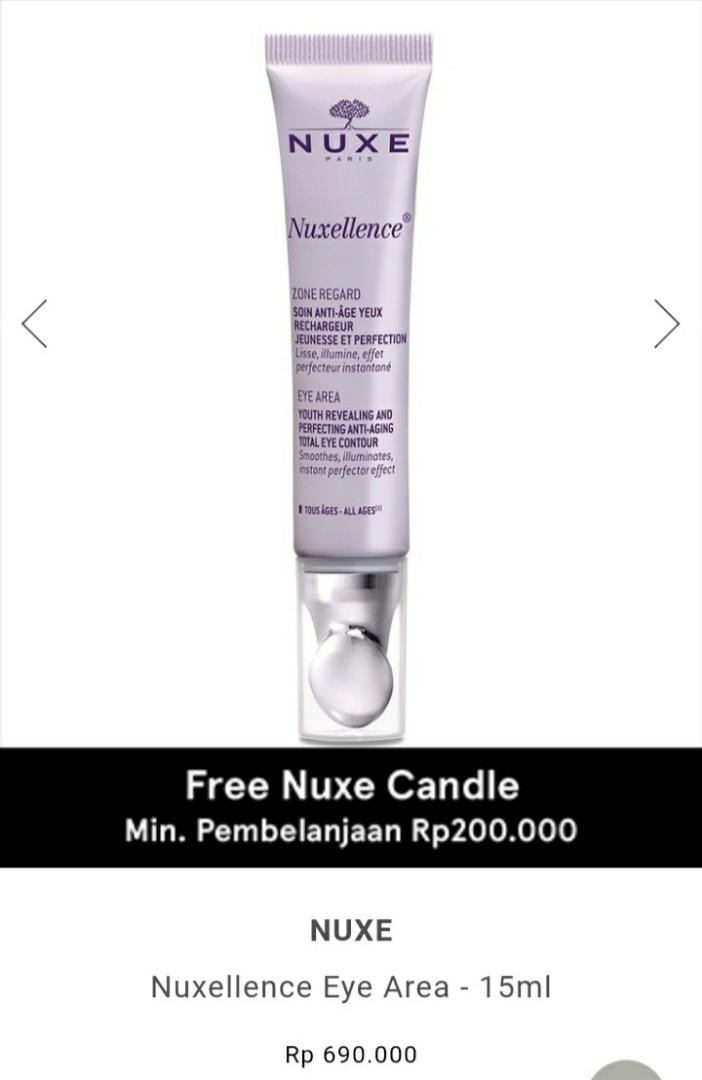 Nuxellence Total Eye Contour Eye Cream Kesehatan Kecantikan Rias Wajah Di Carousell