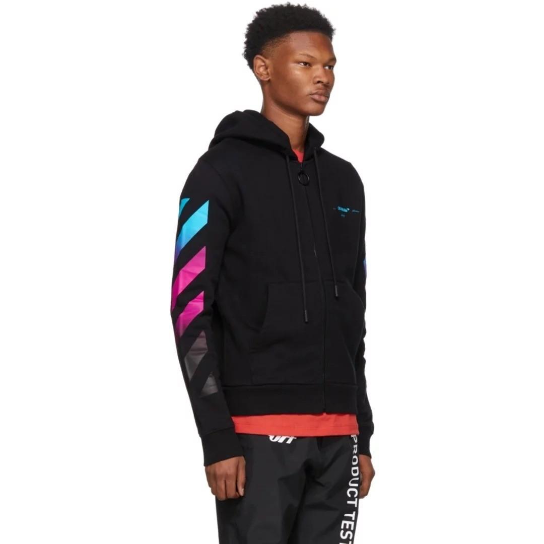 Off white diagonal gradient sweatshirt shop