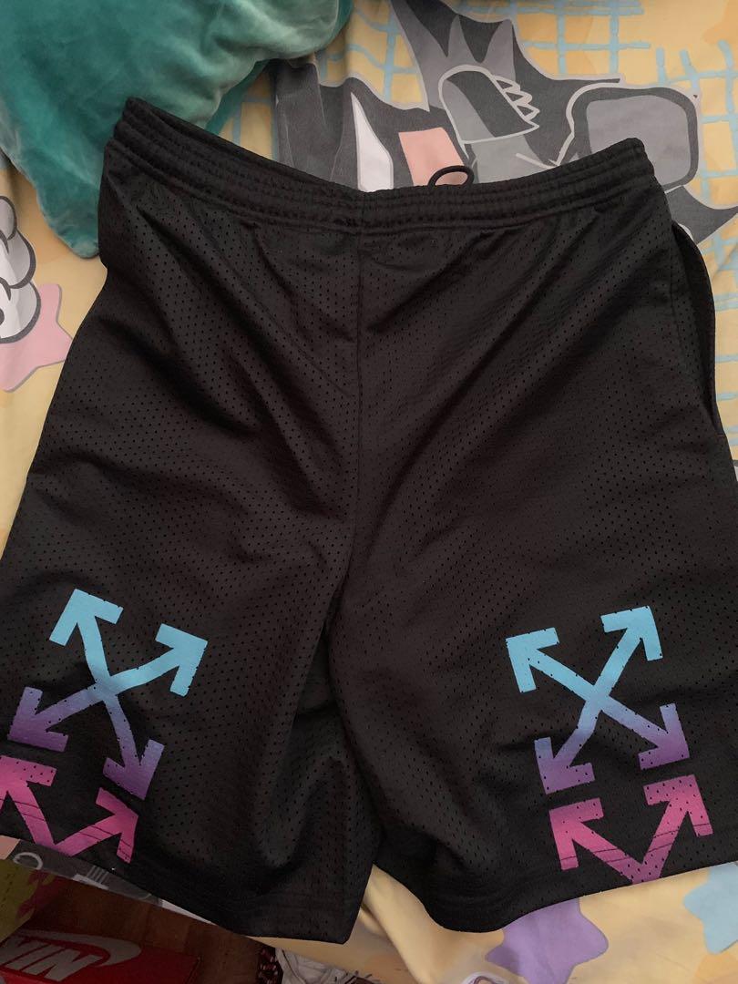 Off white deals gradient shorts