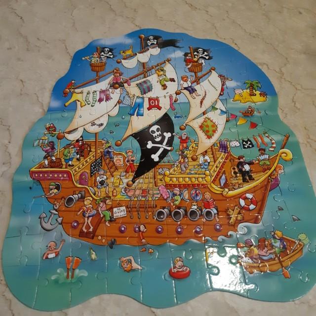 orchard toys pirate ship jigsaw puzzle