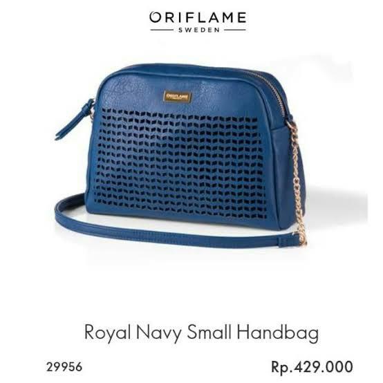 Royal navy small handbag oriflame clearance