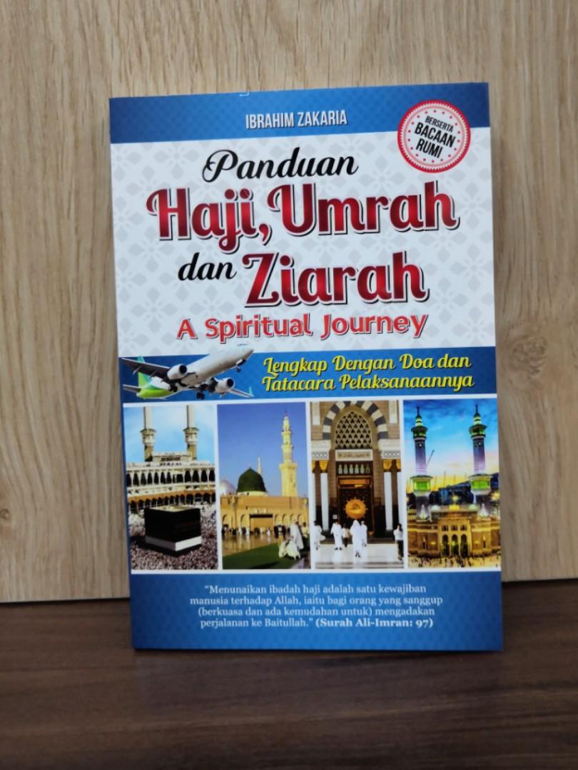 Panduan Haji Umrah Dan Ziarah Berserta Bacaan Rumi Books Stationery Books On Carousell