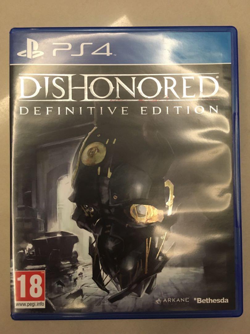 Ps4 Dishonored Definitive Edition Thecurve Video Gaming Video Games On Carousell