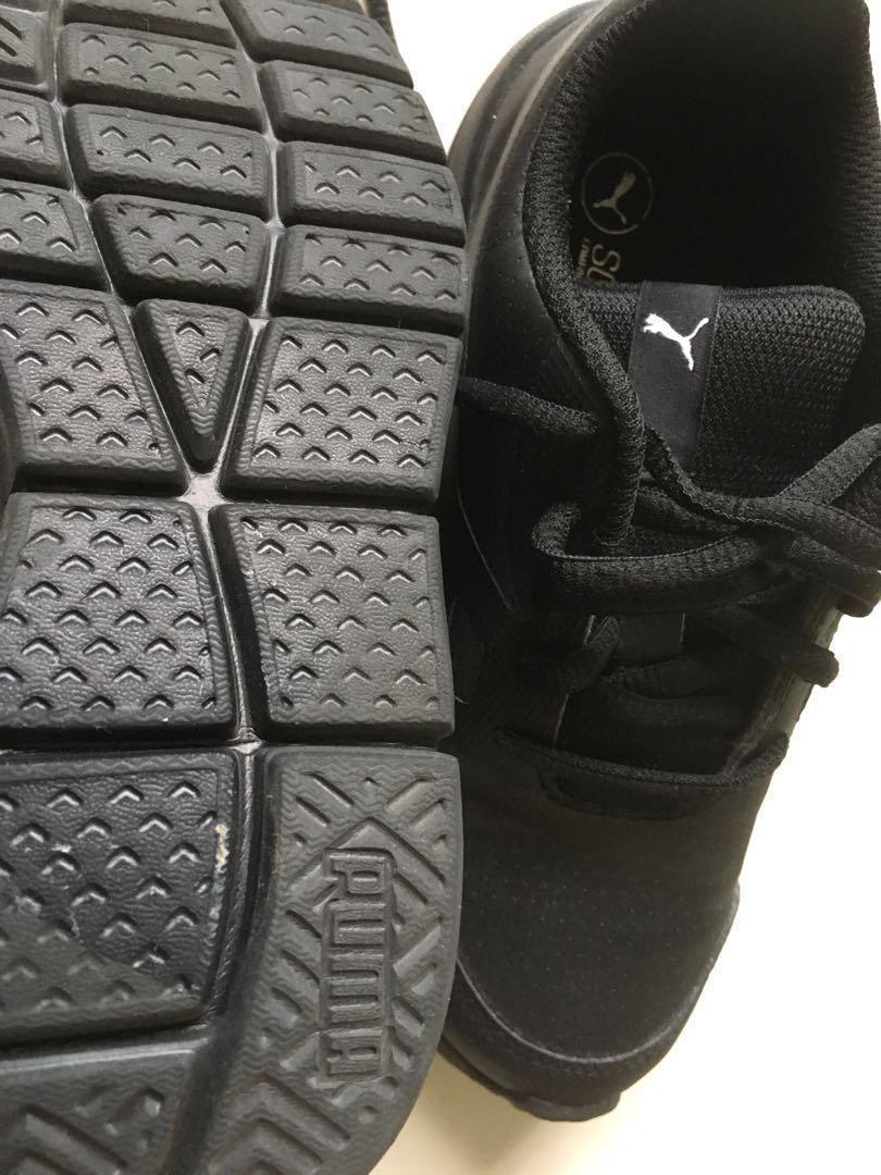 Puma Black Shoes, Babies & Kids, Babies & Kids Fashion on Carousell