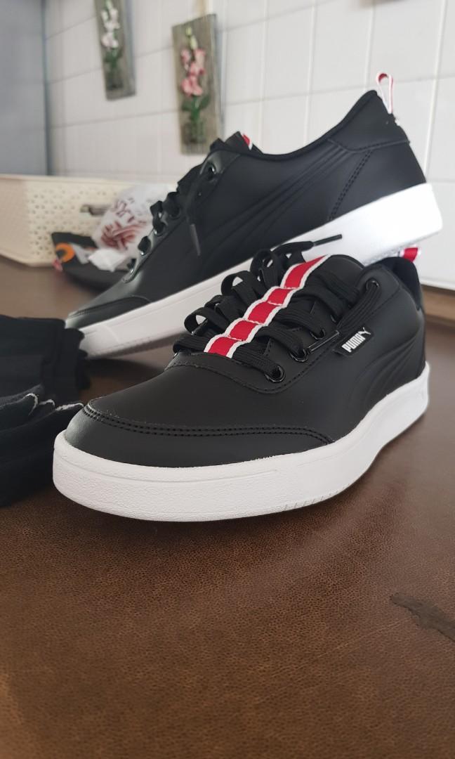 puma court breaker flag trainers