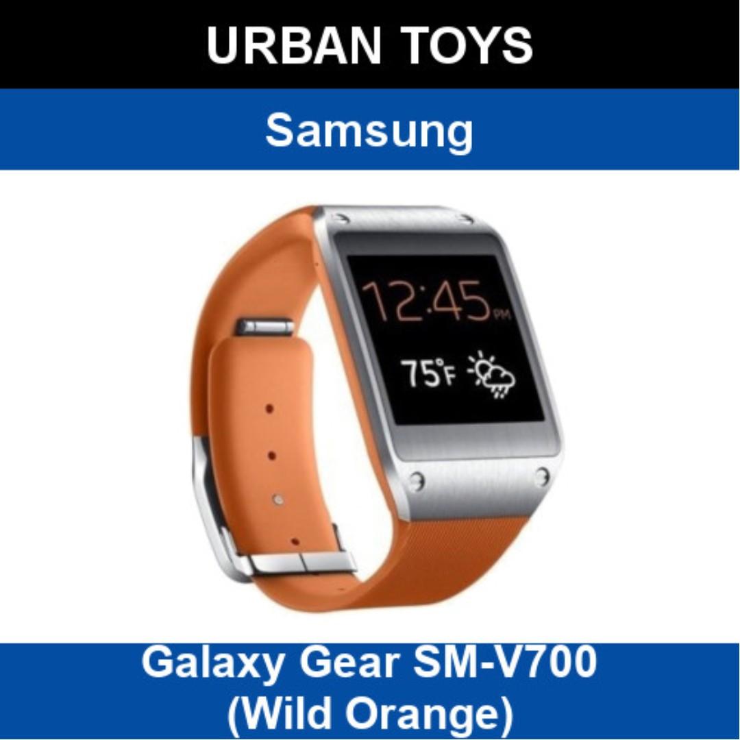 smartwatch samsung orange