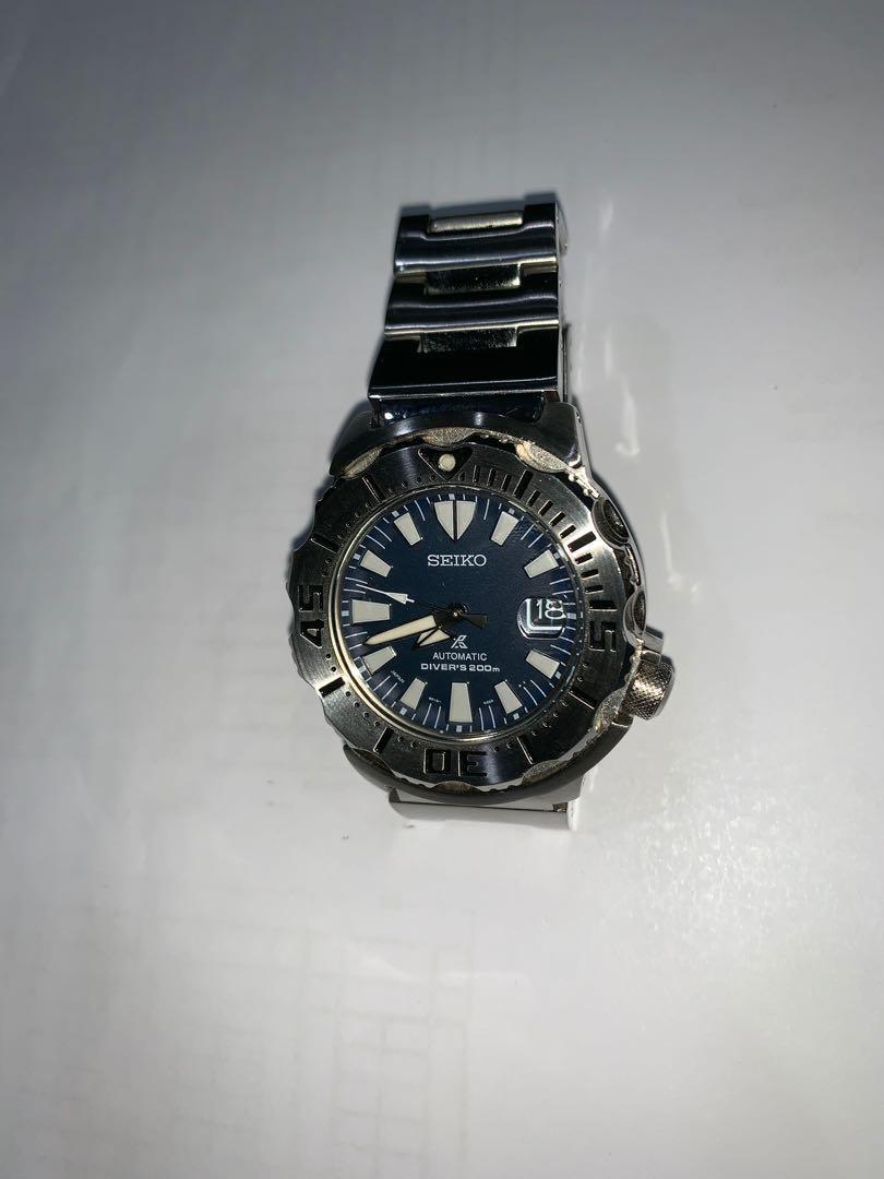 Seiko Japan Edition Prospex Monster Diver Watch Limited Edition SZSC003 Mobile Phones Gadgets Wearables Smart Watches on Carousell
