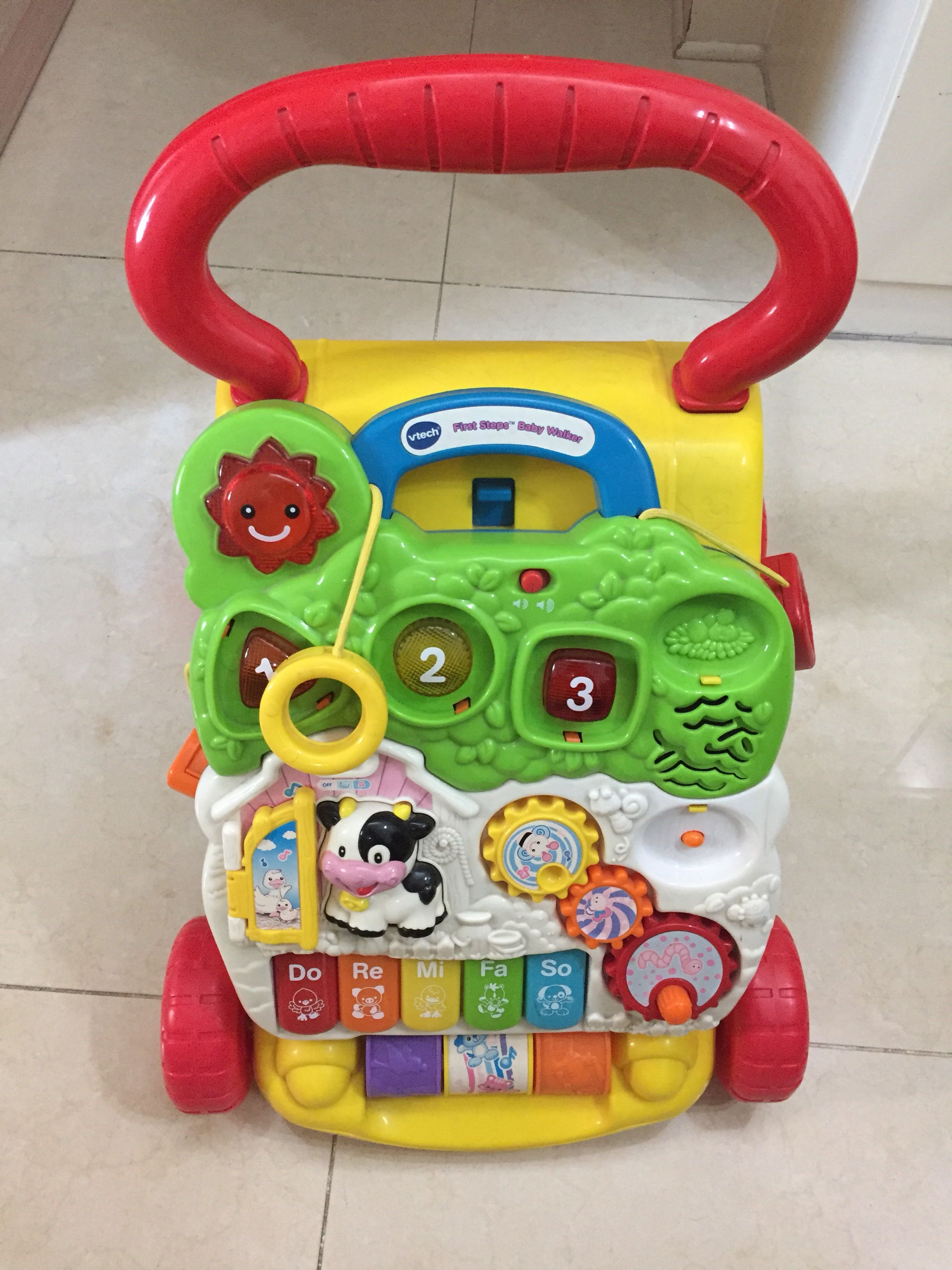 first step baby activity toy walker