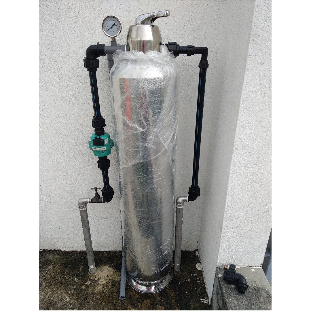 water filter with installation / penapis air siap pasang di PETALING