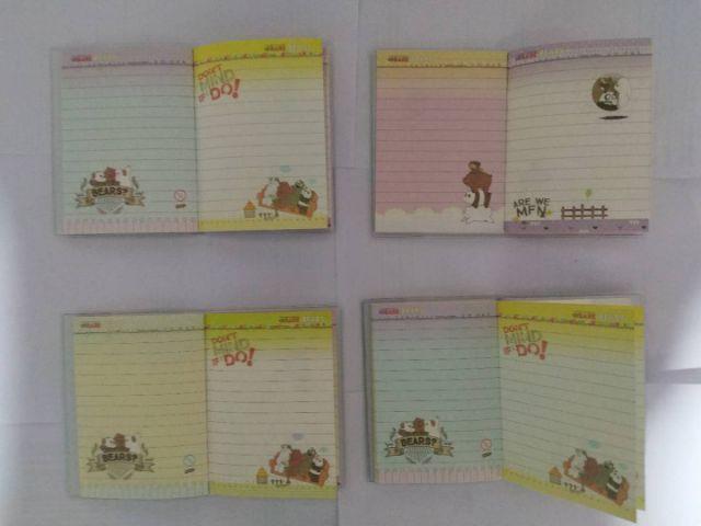 We Bare Bears Notebook A6, Hobbies & Toys, Stationary & Craft, Other ...
