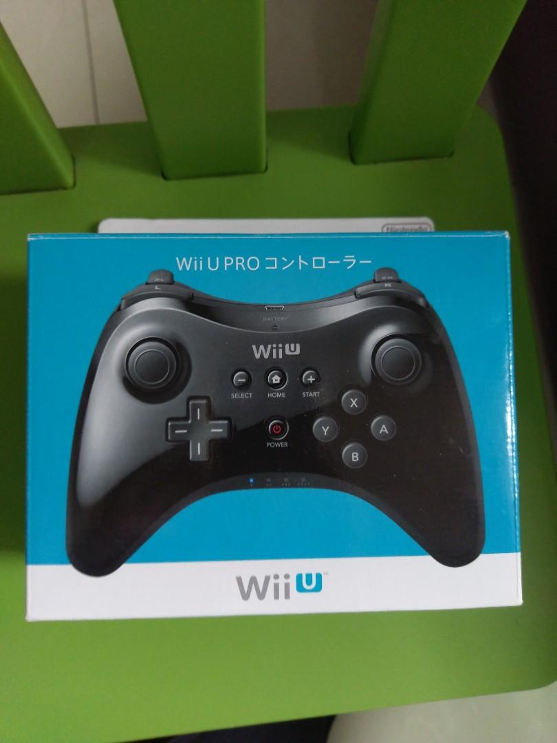 Wii U Pro 手制 遊戲機 遊戲機裝飾配件 Carousell