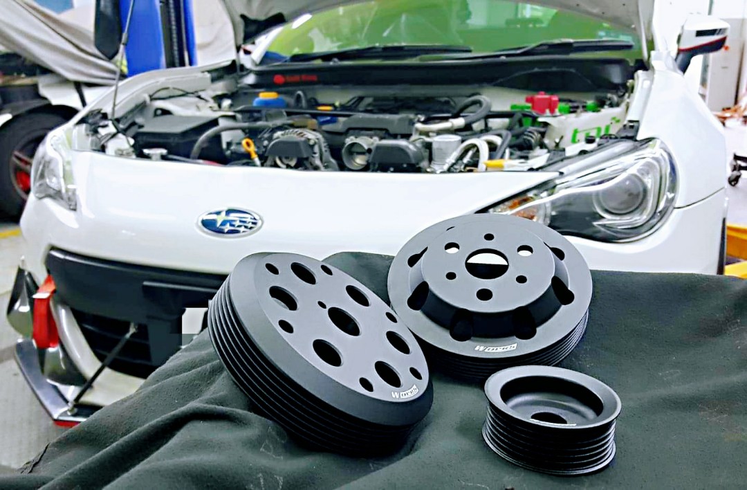 WorksEngineering BRZ GT86 pulley set, Auto Accessories on Carousell