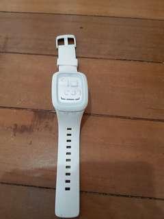White Swatch watch