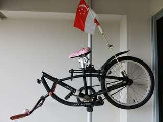 Trailer bicycle for kids