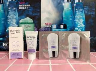 全新 碧兒泉BIOTHERM 超清爽防護亮白CC隔離乳(紫)5ml   SPF50+ PA+++ Ultra CC Evenness
