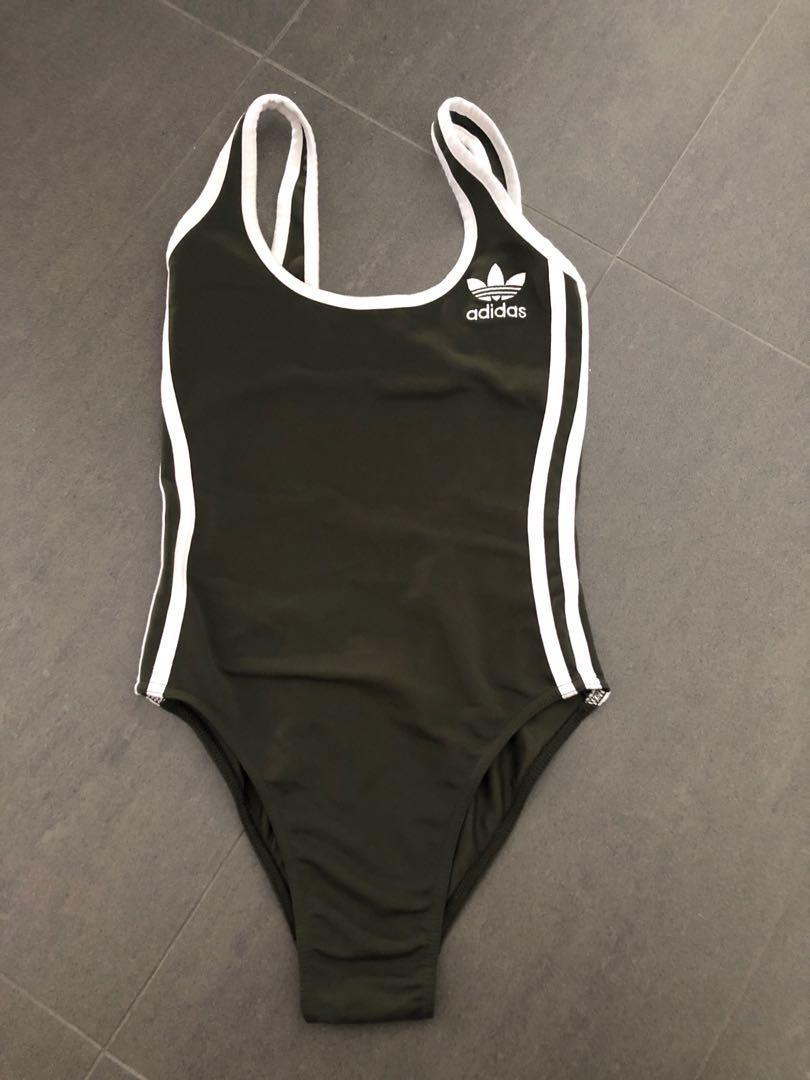 adidas bodysuit green