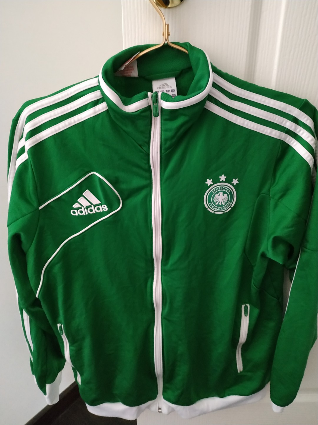 Adidas German Football Team Jacket (Teen XL), Men's Fashion, Coats
