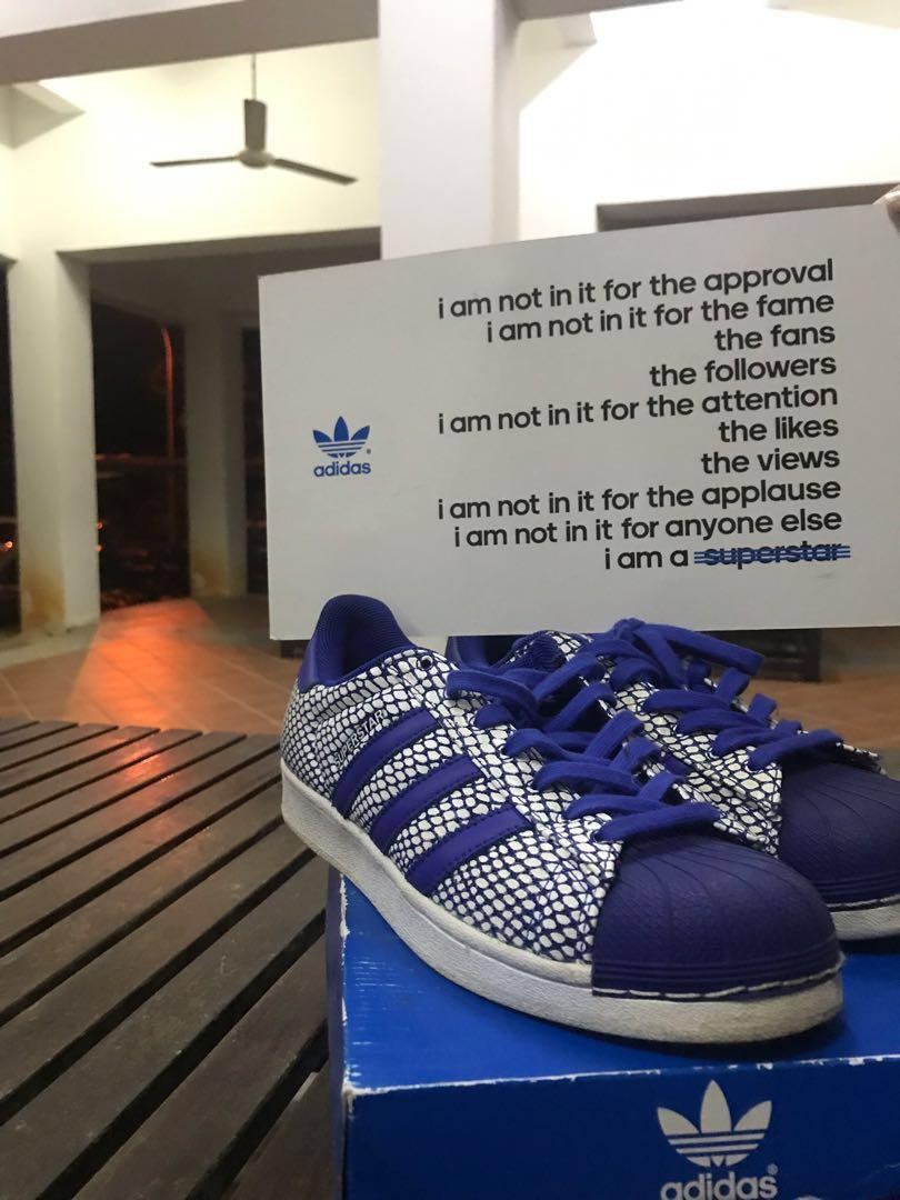 Adidas Snake (BLUE), Men's Fashion, Footwear, Sneakers on