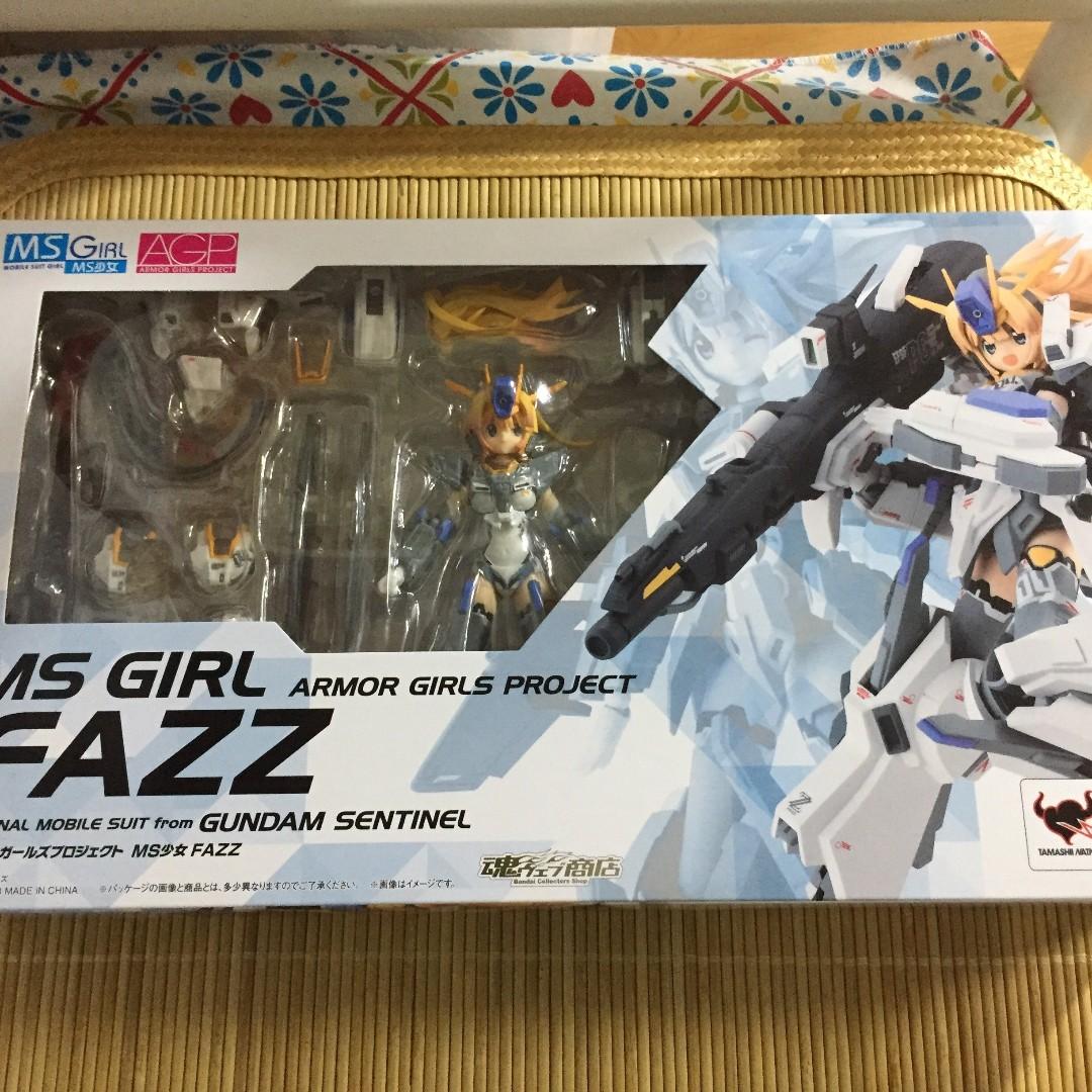 AGP MS Girl - FAZZ 機娘魂限ROBOT魂, 興趣及遊戲, 玩具& 遊戲類