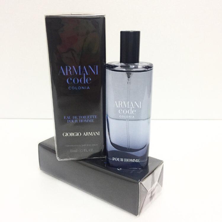 Armani code colonia aftershave shop