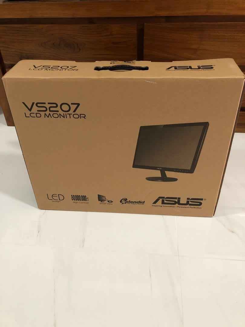 Asus Vs207 Lcd Monitor 18 5 Electronics Computer Parts Accessories On Carousell