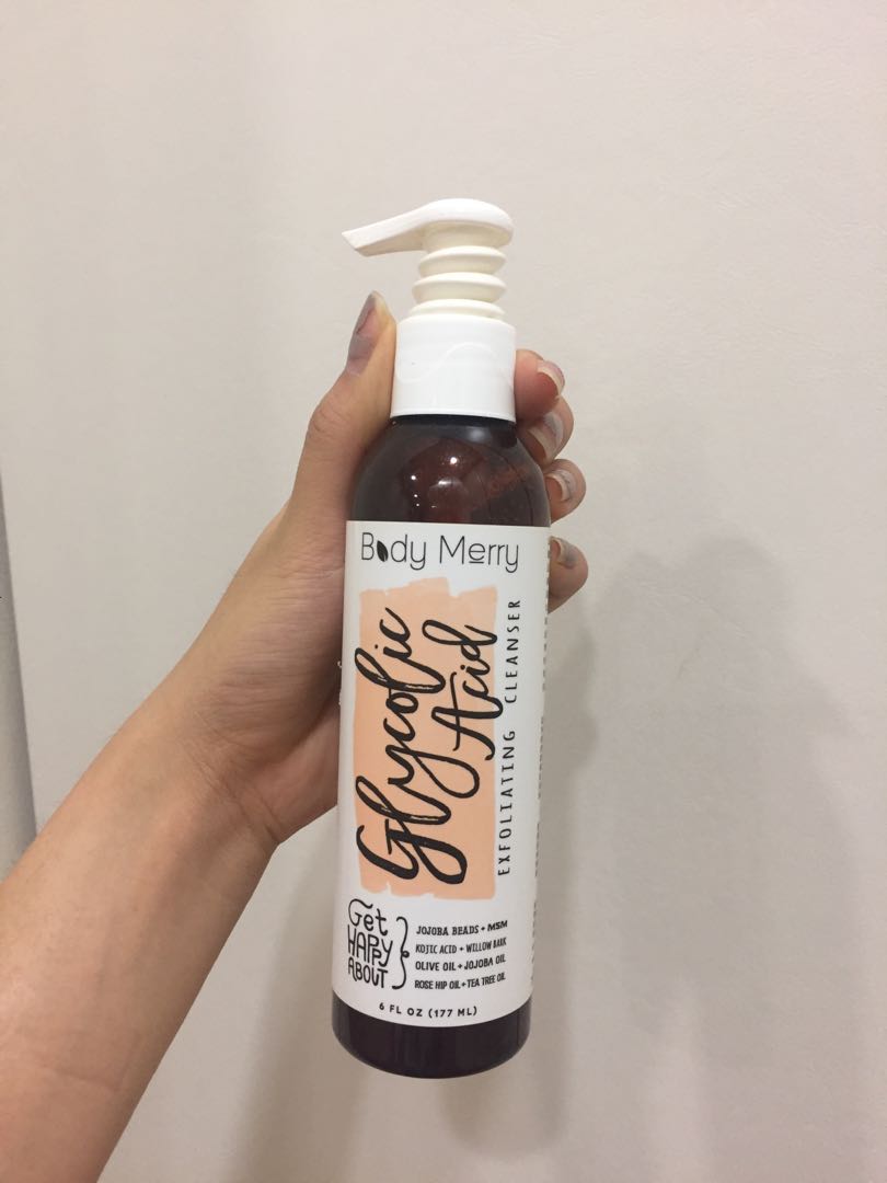 glycolic acid exfoliating cleanser