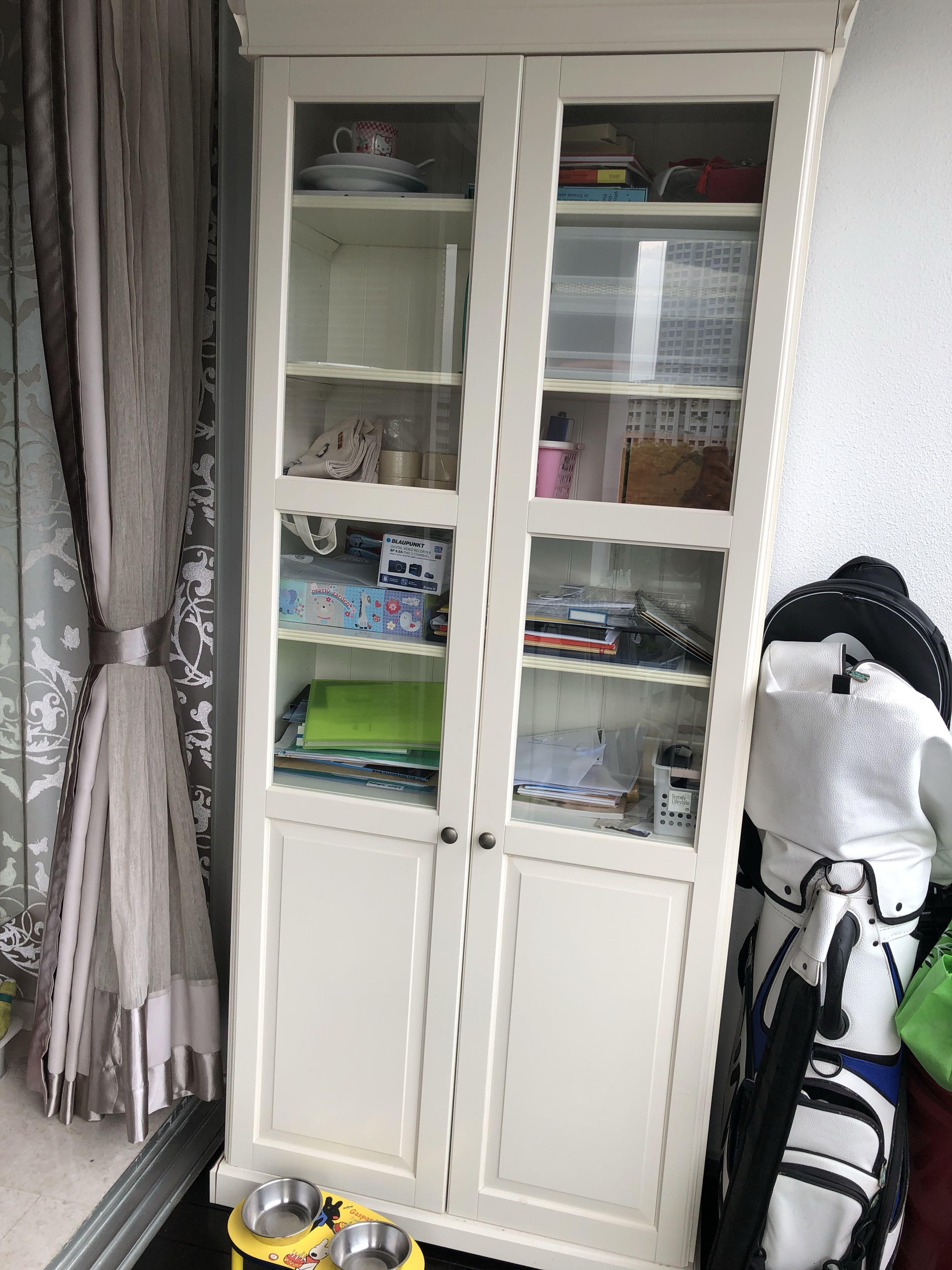 Book Shelf With Doors Furniture Shelves Drawers On Carousell