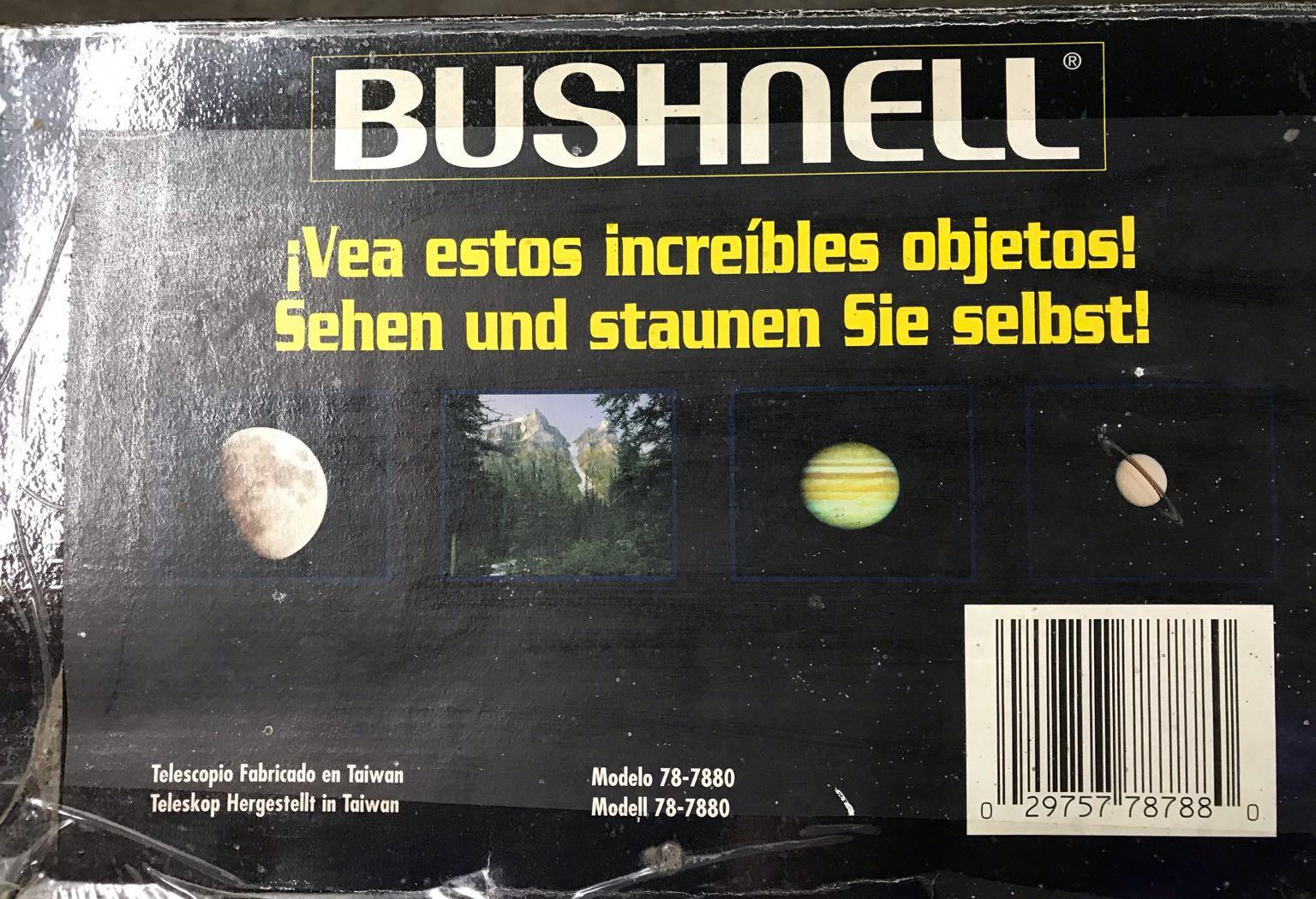 Bushnell computerized star locator northstar, 體育器材, 健行及露營