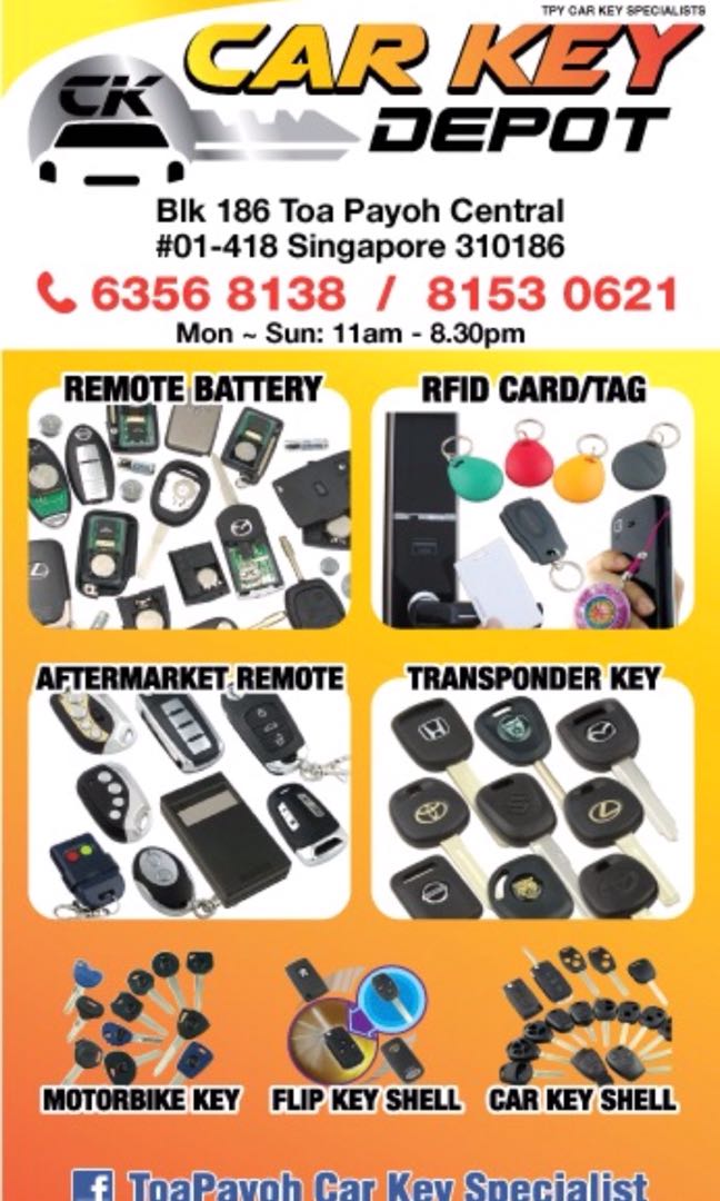 Car key Remote Battery/Key Duplicating , Car Accessories, Car
