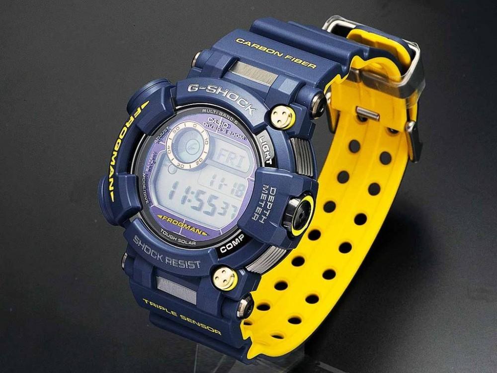 G shock best sale frogman navy blue