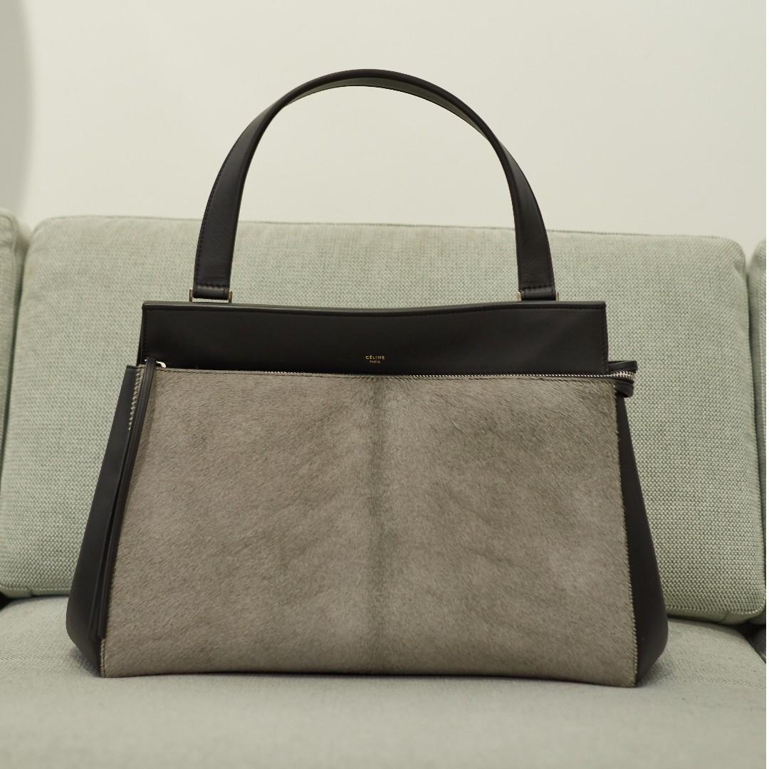 Celine Edge Pony Hair Large Bag Luxury Bags Wallets on Carousell