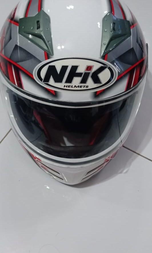 Helm nhk full face sales putih
