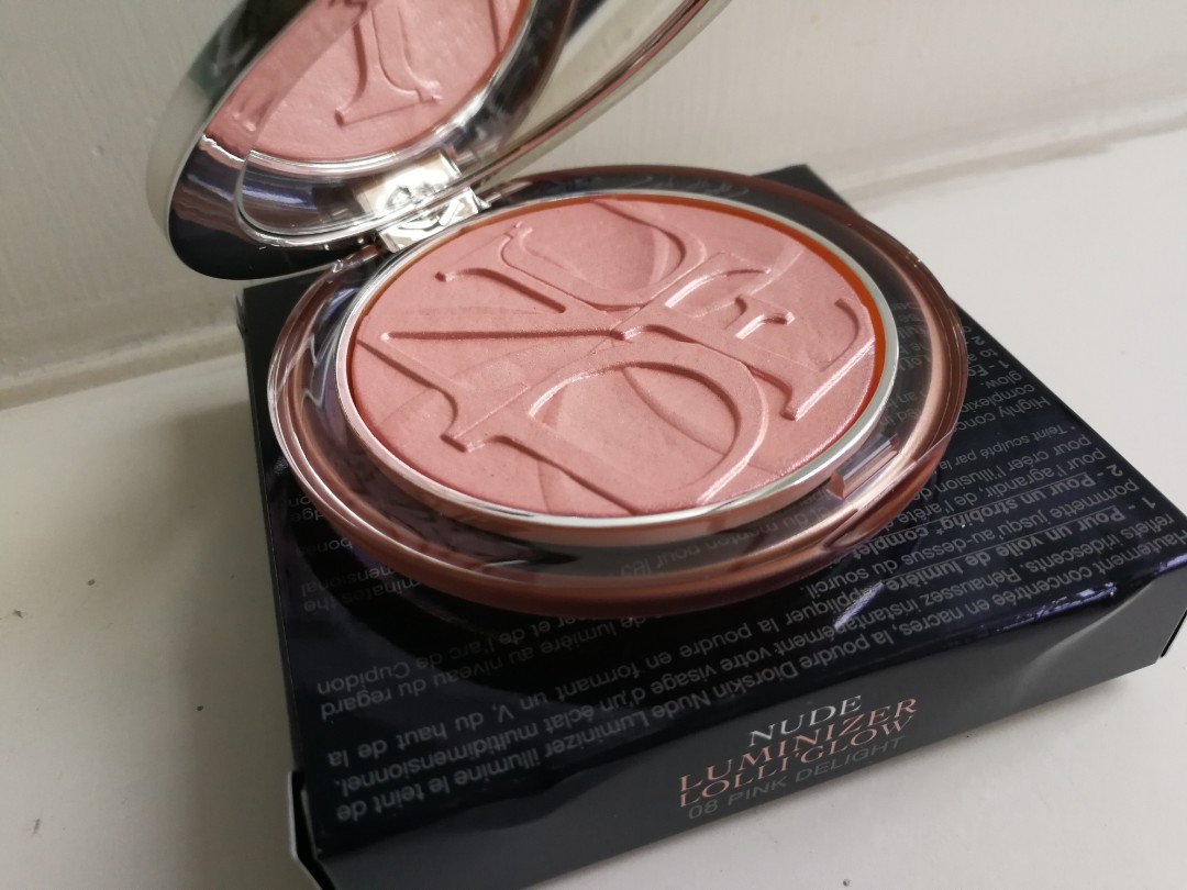 DIOR DIORSKIN NUDE LUMINIZER LOLLIGLOW 08 PINK DELIGHT