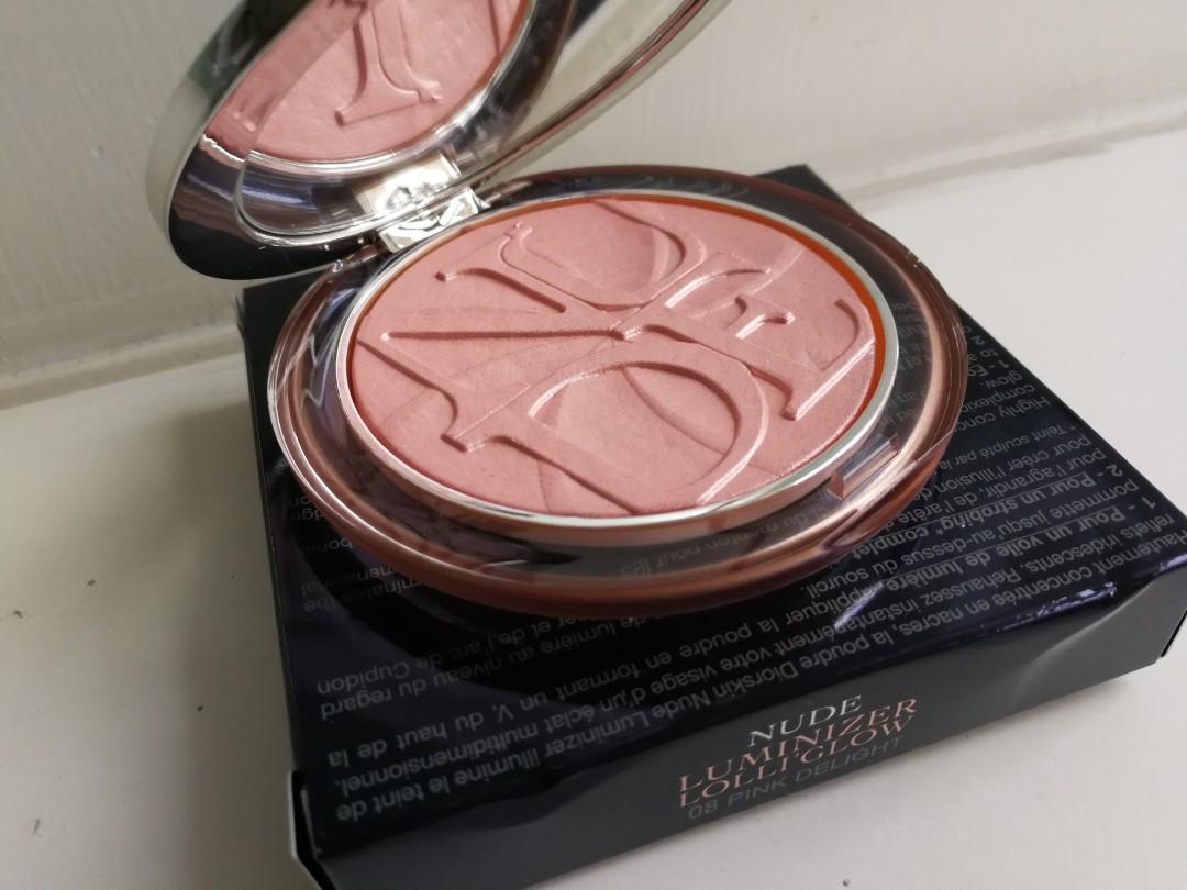 DIOR DIORSKIN NUDE LUMINIZER LOLLIGLOW 08 PINK DELIGHT Carousell