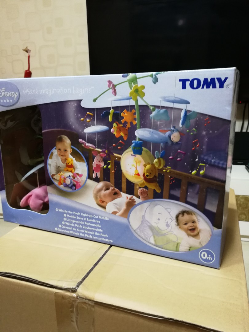 disney winne the Pooh light up cot mobile, Babies & Kids, Infant