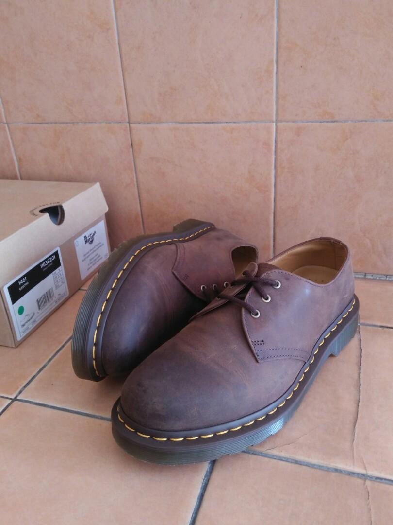 dr martens 1461 gaucho crazy horse