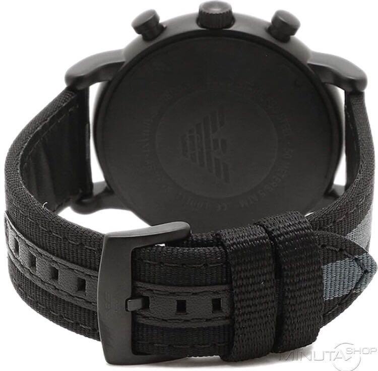 Emporio Armani Luigi Chronograph Black Dial Men s Watch AR1948