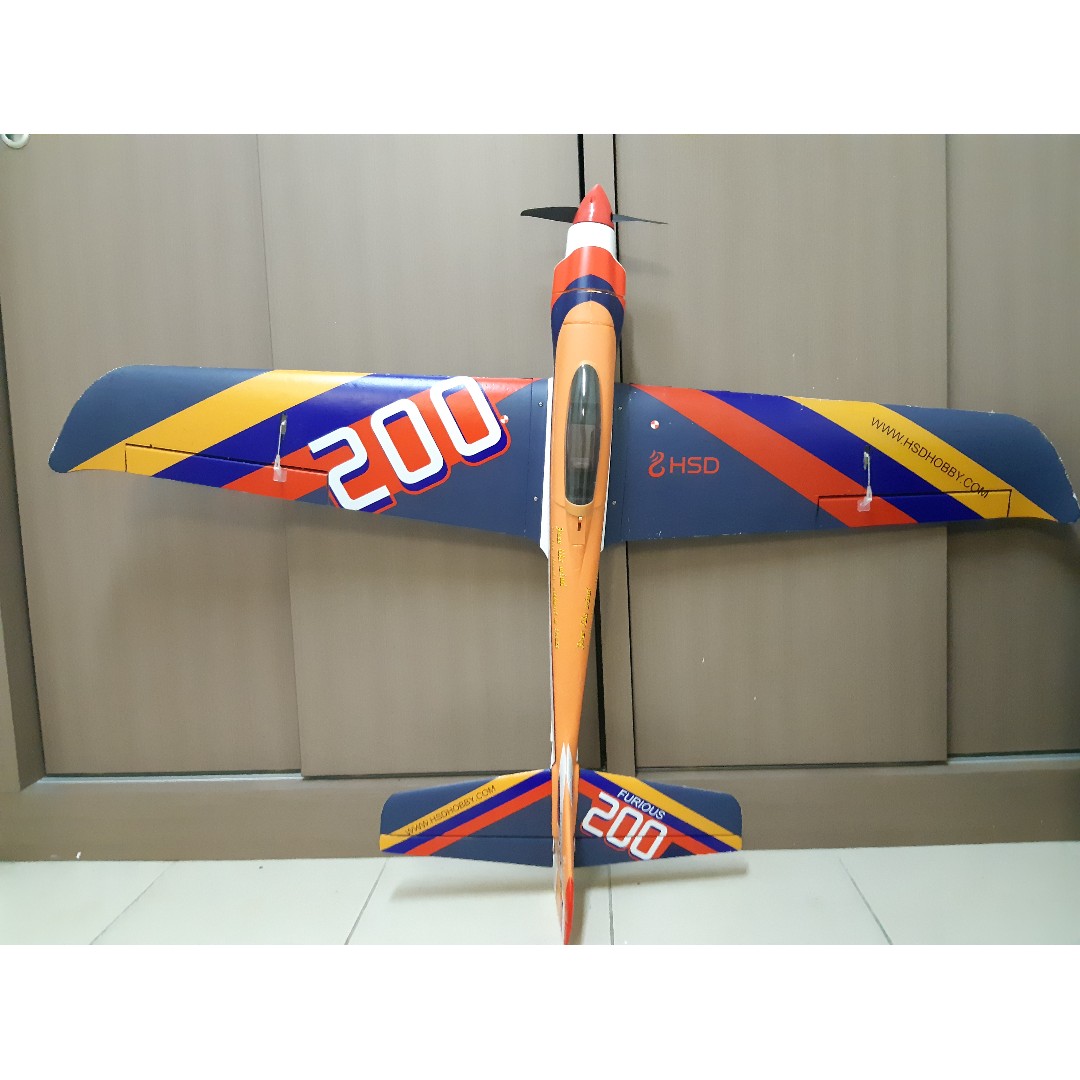 furious 200 rc plane