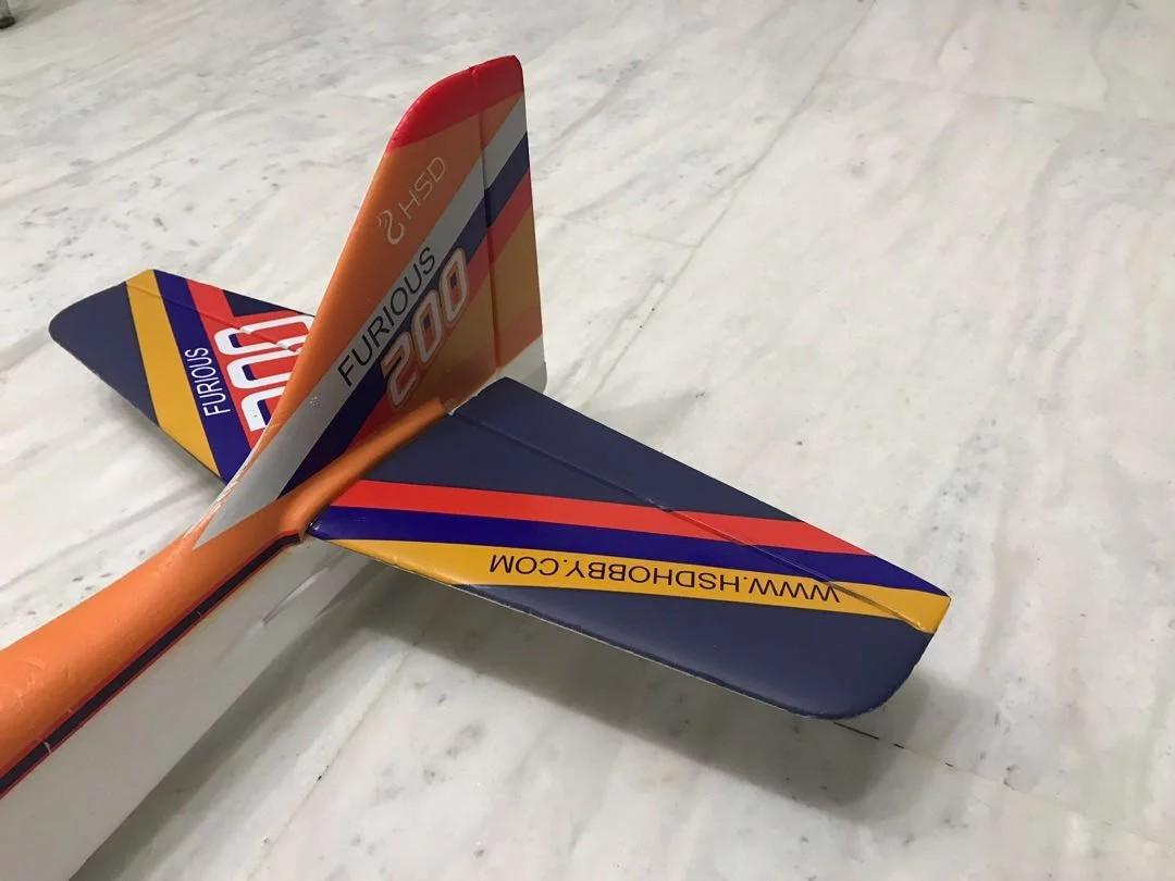 furious 200 rc plane