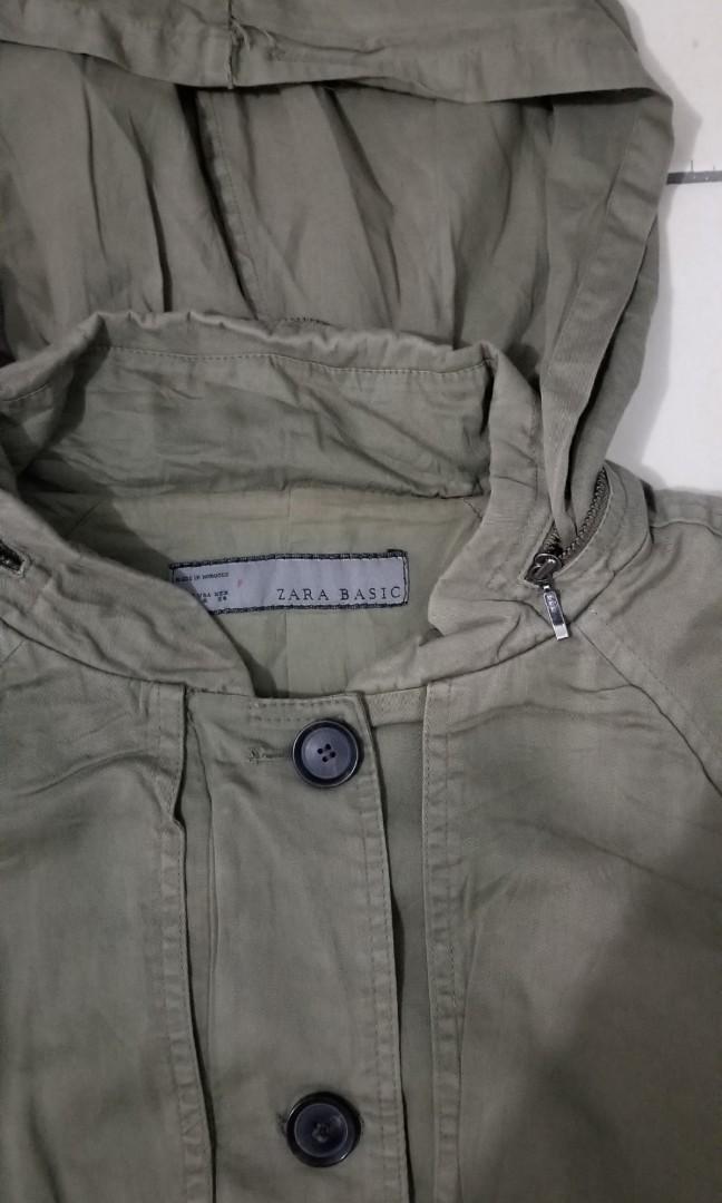 jaket parka zara