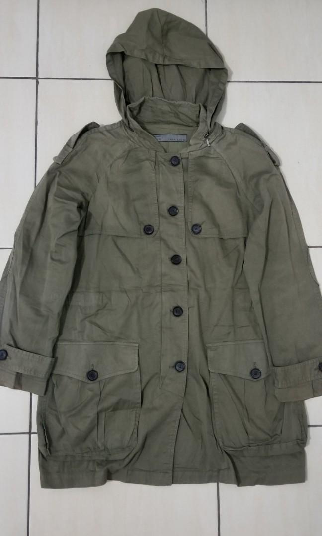 jaket parka zara