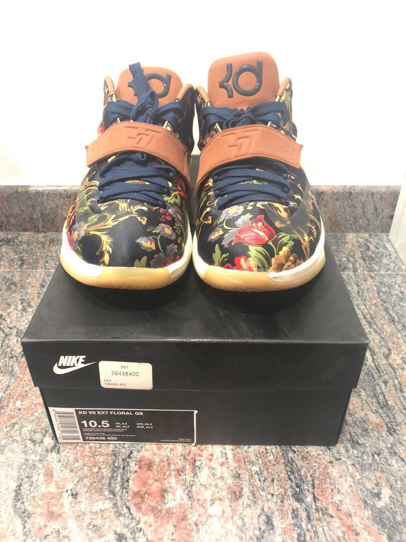 Kd 7 Ext Floral Men S Fashion Footwear Sneakers On Carousell