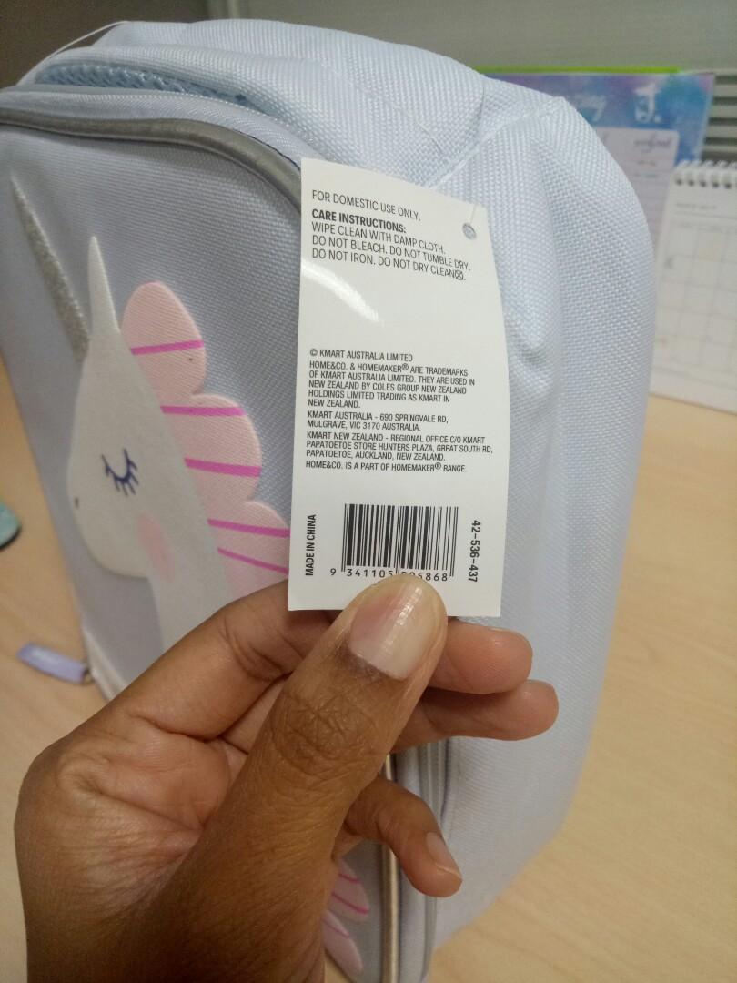 Kmart unicorn backpack on sale