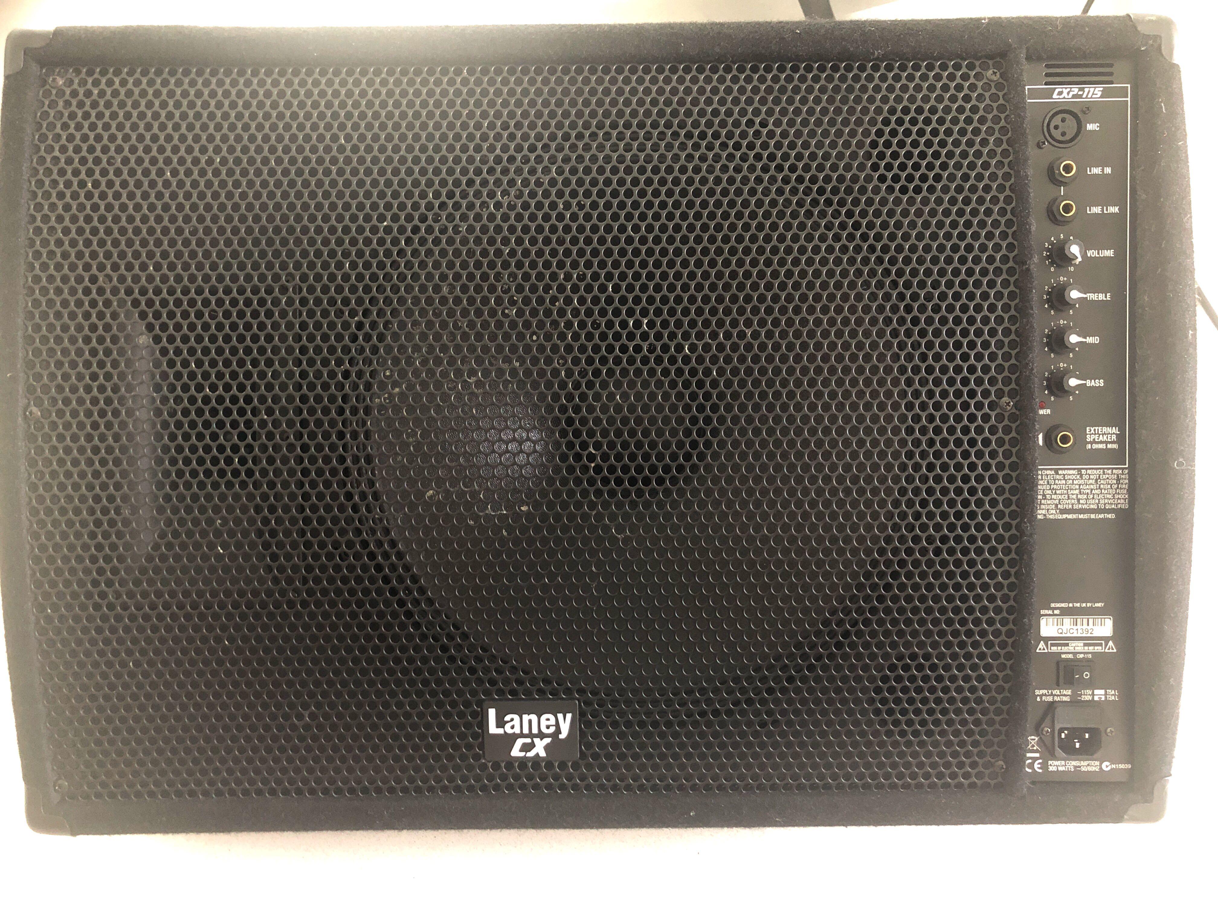 used powered stage monitors
